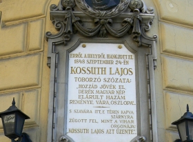 Kossuth Toborzó Emléktábla